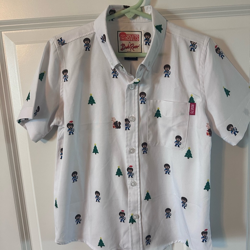 RSVLTS (Roosevelts) Bob Ross Christmas Collab - sz 4